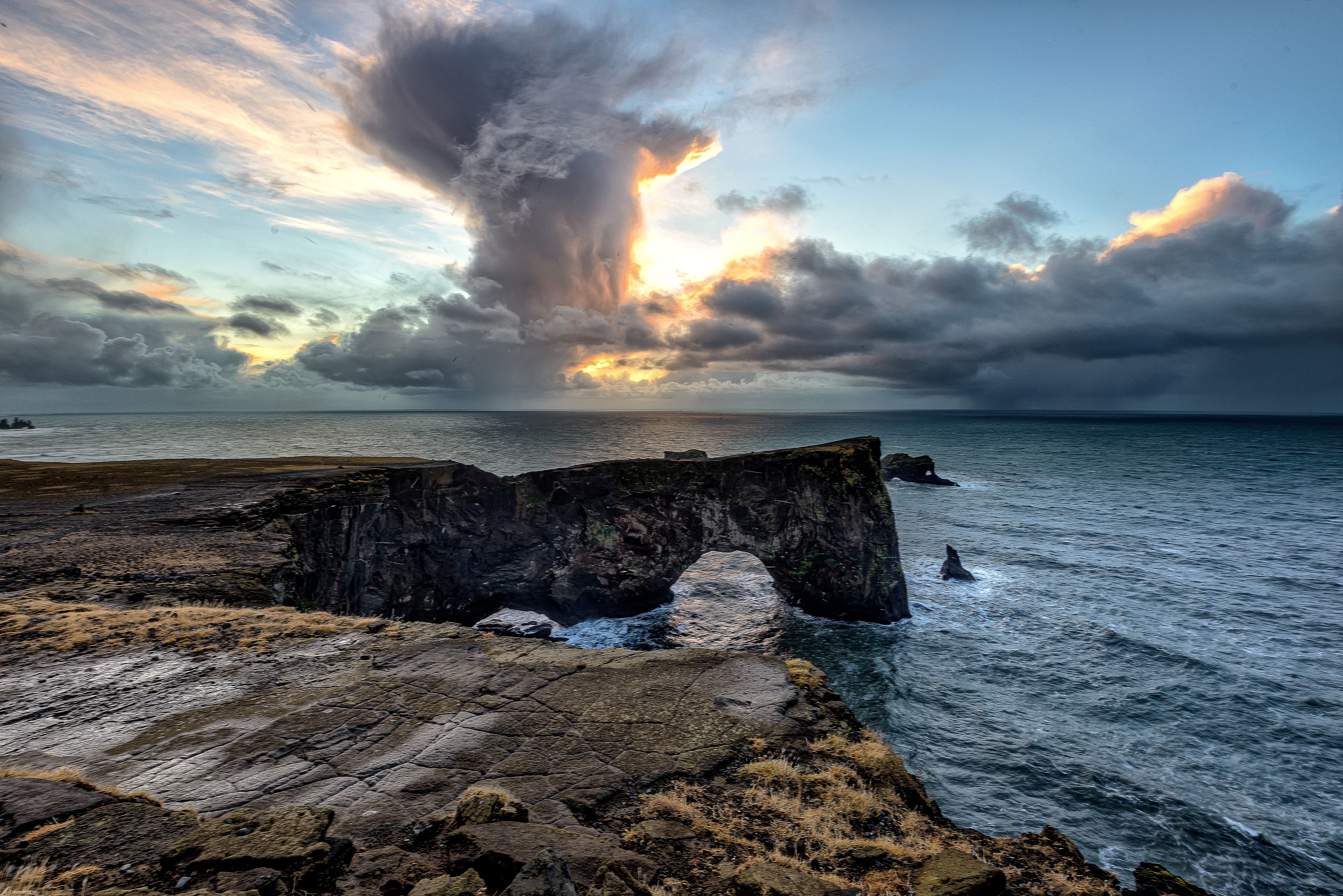 Dyrholaey Arch, Vik Iceland